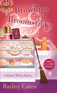 Brownies and Broomsticks: A Magical Bakery Mystery Book Cover