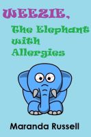Weezie, The Elephant with Allergies Book Cover